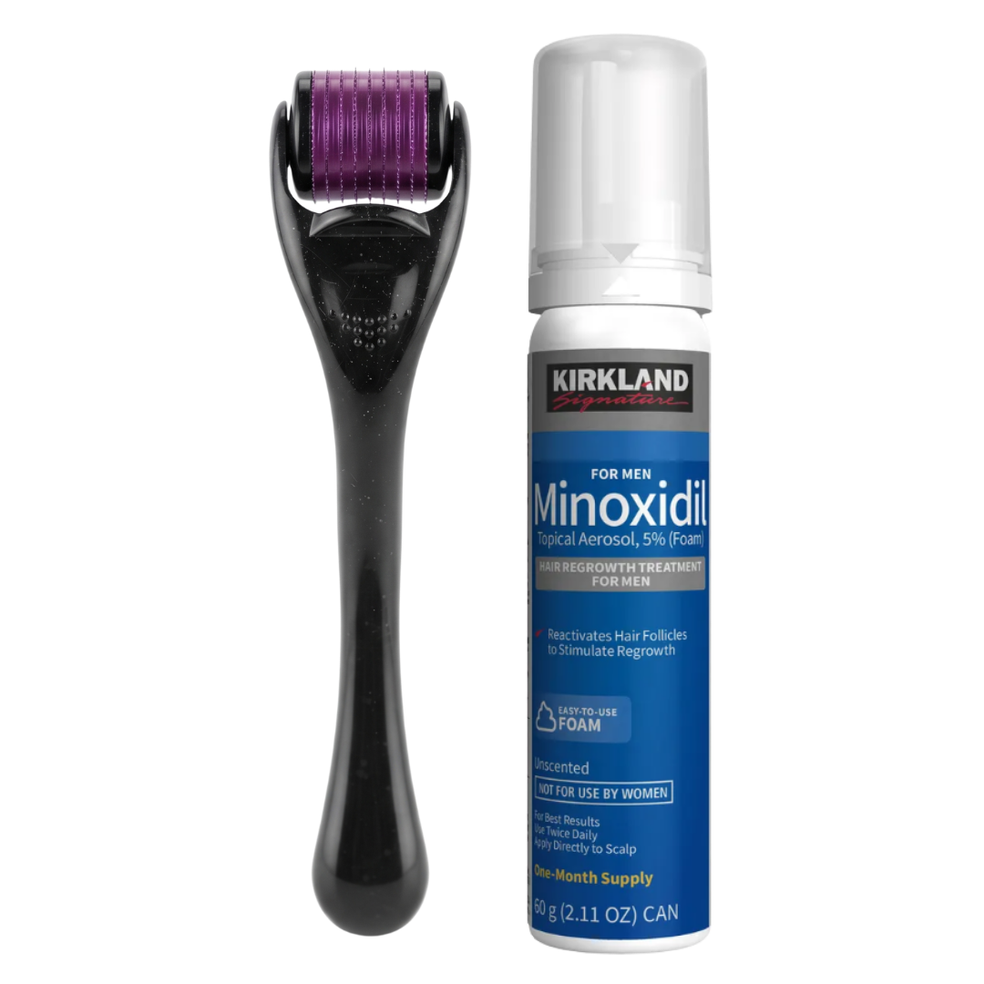 Kit Barbón PLUS (Espuma + Dermaroller) | 1 a 6 meses