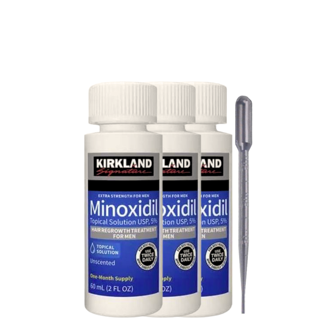 Minoxidil Líquido | 1 a 6 meses